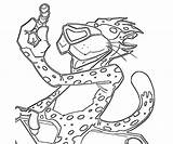 Coloring Cheetah Pages Chester Cool Printable Cheetahs Popular Library Clipart Coloringhome sketch template