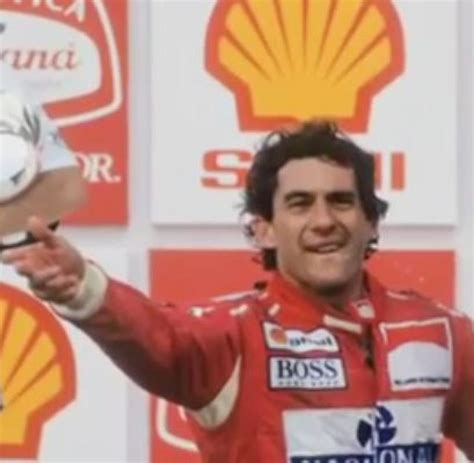 Ayrton Senna Verunglückter Rennfahrer Welt