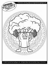 Coloring Pages Protein Popular sketch template