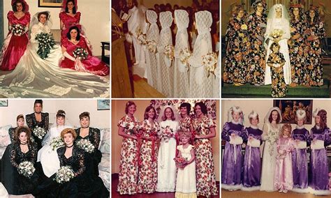 hilarious pictures reveal worst bridesmaids dresses ever daily mail