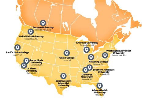 universities  canada map system map