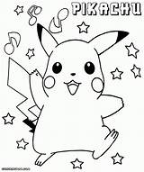 Coloring Pikachu Pages Pokemon Star Print Pop Cute Cool Printable Bubakids Color Kids Easy Book Drawing Everfreecoloring Size Thousand Characters sketch template