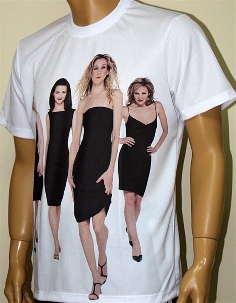 sex and the city t shirt with logo and all over printed picture t shirts with all kind of auto