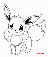 Coloring Eevee Pokemon Print Pdf sketch template