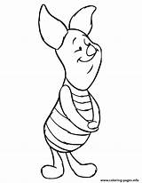 Piglet Coloring Pages Listening Printable Pooh Winnie Pig Patiently Clipart Cartoon Color Library Print Line Popular Clip Coloringhome sketch template