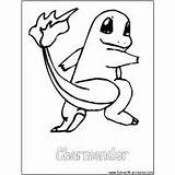 Charmander Coloring Pages Pokemon Color Kids Print Pngfind sketch template