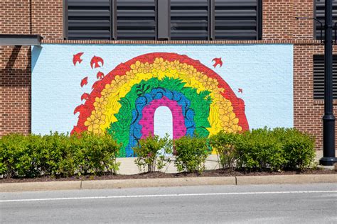 rainbow mural nashville guru