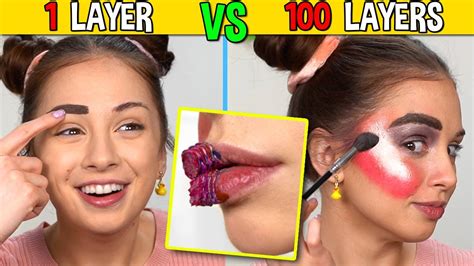 layers   layer  makeup challenge youtube