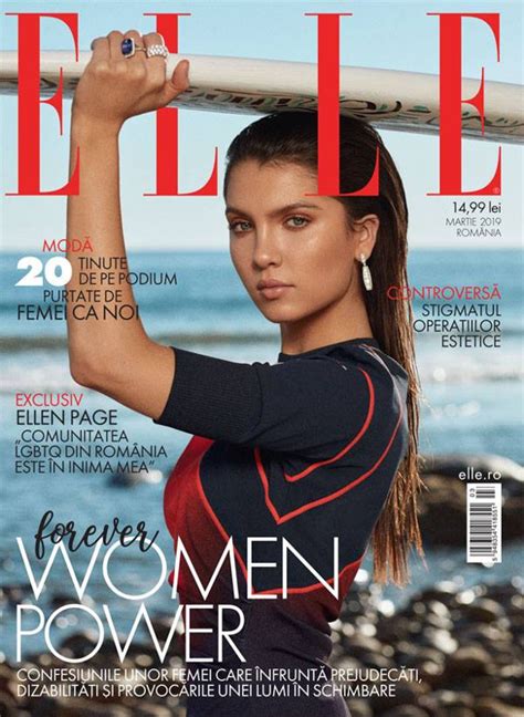 Revista Elle Magazine Romania ~~ Martie 2019 Blogul Cu Reviste Living