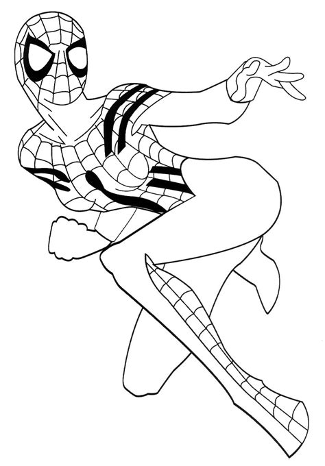 spider woman coloring pages coloring home
