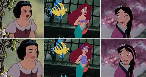 What Disney Princesses Might Look Like If Their Ages Were