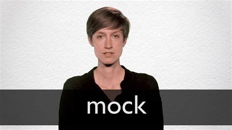 pronounce mock  british english youtube