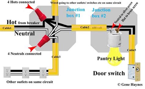 light switch junction box wiring diagram switch wiring diagram  light circuit junction box