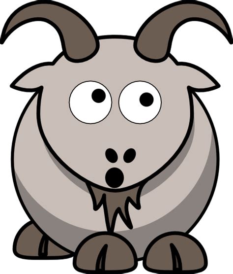Cartoon Goat Head Clipart Clip Art Bay