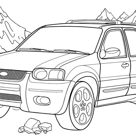 dually truck pages coloring pages