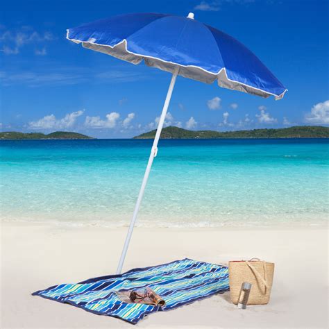 free photo beach umbrellas beach blue ocean free download jooinn