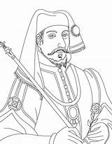 Henry Coloring King Iv French sketch template