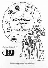 Christmas Carol Pages Coloring Muppets Template sketch template