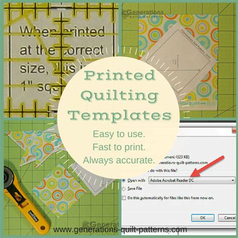 quilting templates easy   fast