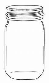 Jar Mason Coloring Printable Template Jars Print Bugs Pages Firefly Fireflies Lightning Clip Inside Finger Drawing Bug Case sketch template