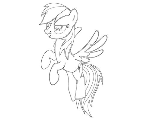 pony coloring pages rainbow dash coloring home