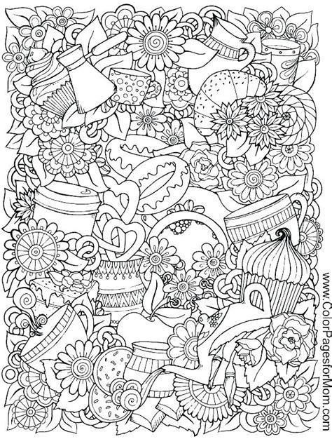 food coloring pages  adults  getdrawings