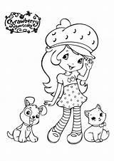 Strawberry Coloring Kolorowanki Shortcake Dla Pages Truskawkowe Ciastko Kot Chłopców Pies Pl Disney Colouring Printable sketch template