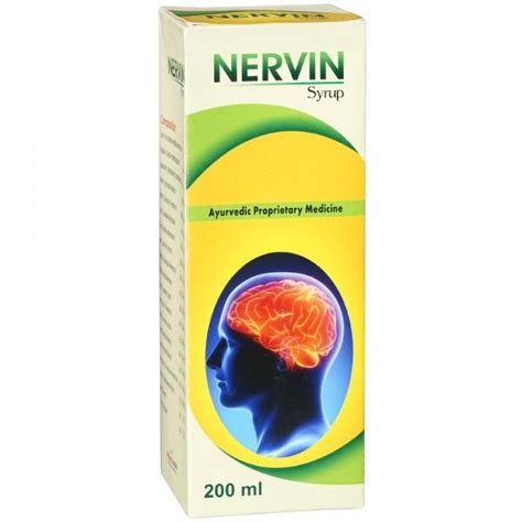 buy nervin syrup  ml    price  india flipkart health