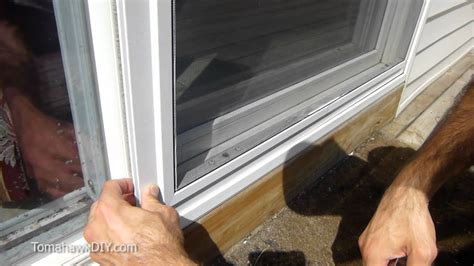 Easy Way to Fix Screen Door That Won't Slide - YouTube