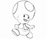 Mario Toad Coloring Pages Super Tadpole Drawing Printable Getdrawings Getcolorings Color Print sketch template