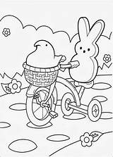 Coloring Peeps Pages Marshmallow Sheets Printable Easter Kids Book Color April Print Bunny Colouring Info Books Cycling Cartoon Getdrawings Getcolorings sketch template