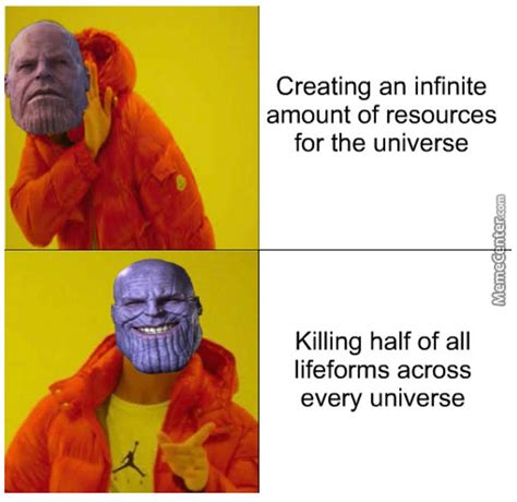 30 Absolutely Brutal Thanos Snap Memes Which Only True