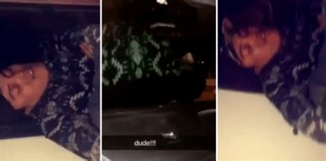 guy discovers drunk bro passed out on his car proceeds to