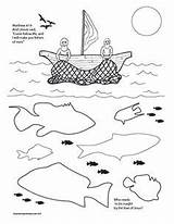 Men Fishers Coloring Kids Bible School Activities Sunday Blank Pages Fisher Craft Preschool Printable Crafts Landscape Jesus Clipart Fish Lessons sketch template