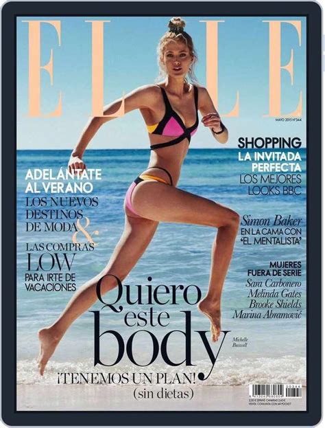 Elle España Back Issue Mayo 2015 Digital In 2021 Elle