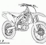 Dirt Colouring Bikes Bike Coloring Kids Motorbike Drawing Sheets Yamaha Pages sketch template
