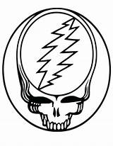 Grateful Dead Coloring Pages Face Steal Vector Bears Clipart Logo Drawing Skull Bolt Stealie Lightning Stencil Bear Tattoo Clip Google sketch template