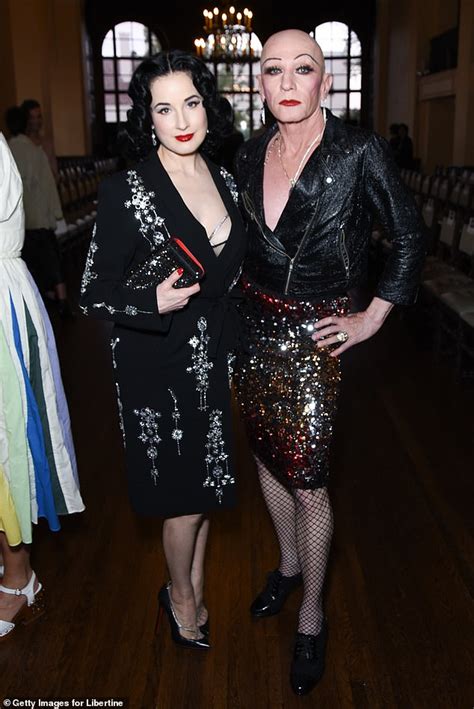 Marilyn Manson And Ex Wife Dita Von Teese Are Reunited Daily Mail Online