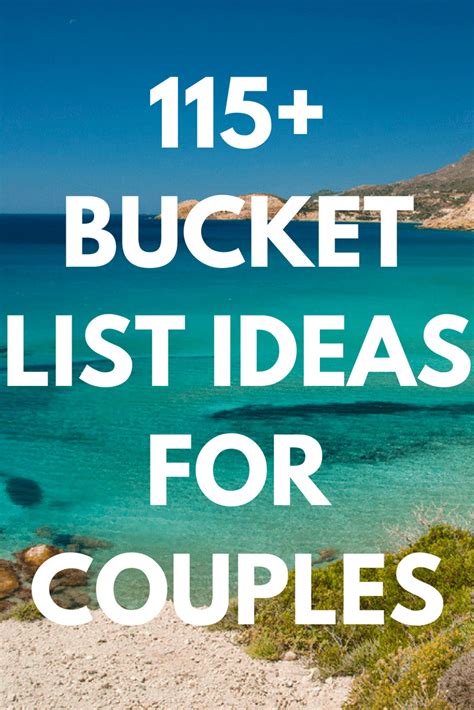 fun bucket list for couples 101 adventurous romantic bucket list