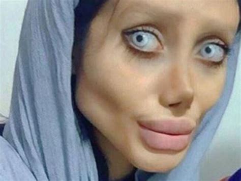 angelina jolie ‘lookalike was a fake teen used make up photoshop