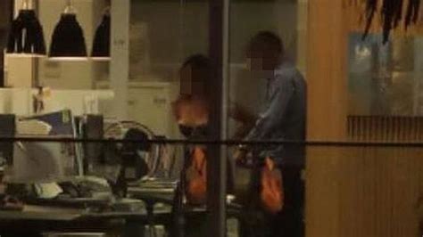 christchurch office sex caught on camera from busy bar across the road