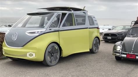 volkswagens microbus concept spotted   wild