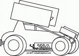 Rennauto Ausmalbilder Modified Clipart Kart Outlaw Coloringhome Drawings sketch template