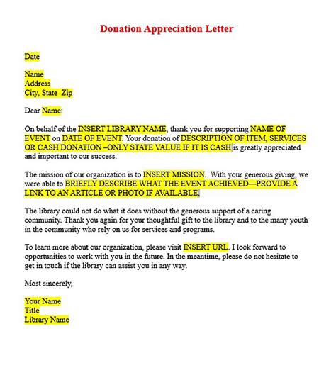 appreciation letter  sample mous syusa