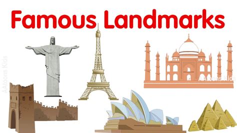 famous landmarks   world worlds important landmarks landmarks  kids
