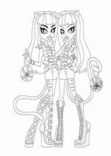 Coloring Pages Monster High Kids Printable Book Girls Sheets Emoji Dolls Party Printables Colouring Choose Board sketch template