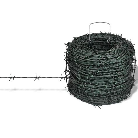 barbed wire entanglement wire green wire roll  ft walmartcom walmartcom