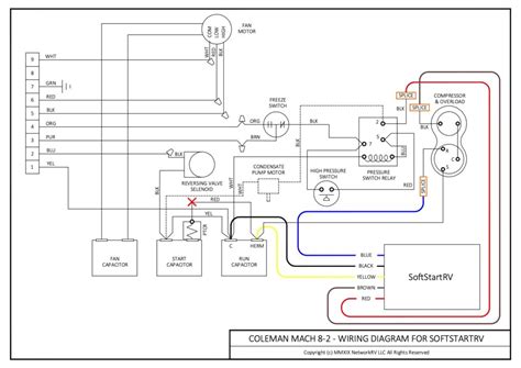 coleman rv air conditioner wiring diagram wiringdiagrampicture