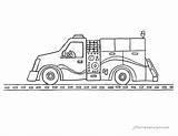 Truck Fire Coloring Printable Pages Print Below Link  Click sketch template
