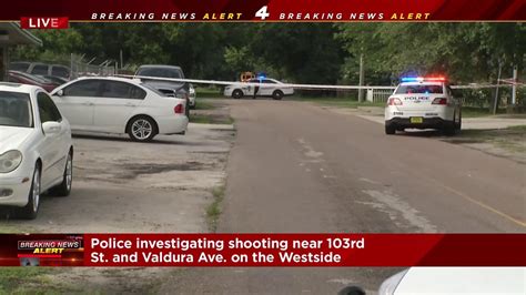 jacksonville police investigate shooting off 103rd street